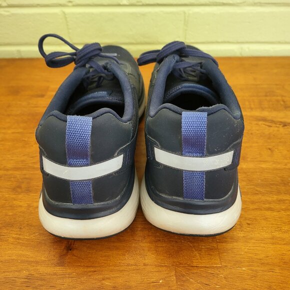 Skechers Go Walk Arch Fit Mens Sz 9.5 Shoes Lace Up Sneakers hyper burst BLUE T1 - Picture 5 of 12